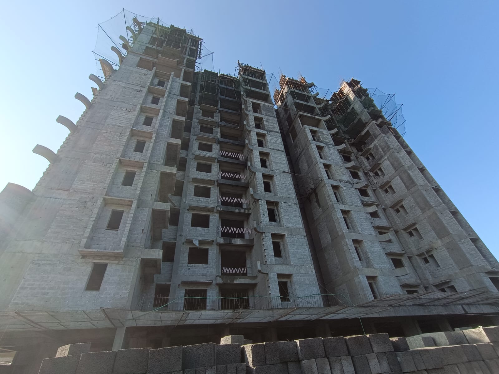 3rd slab cast: site photograph